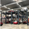 4 Post Car Parking Lift 6 Cars Storage Triple Car Stacker