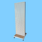 shopping mall furniture mobie square hole board metal wood display rack