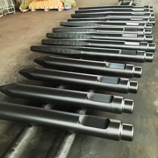 Hydraulic Rock Breaker Hammer Chisel Tool 40Cr 42CrMo Drill Rod