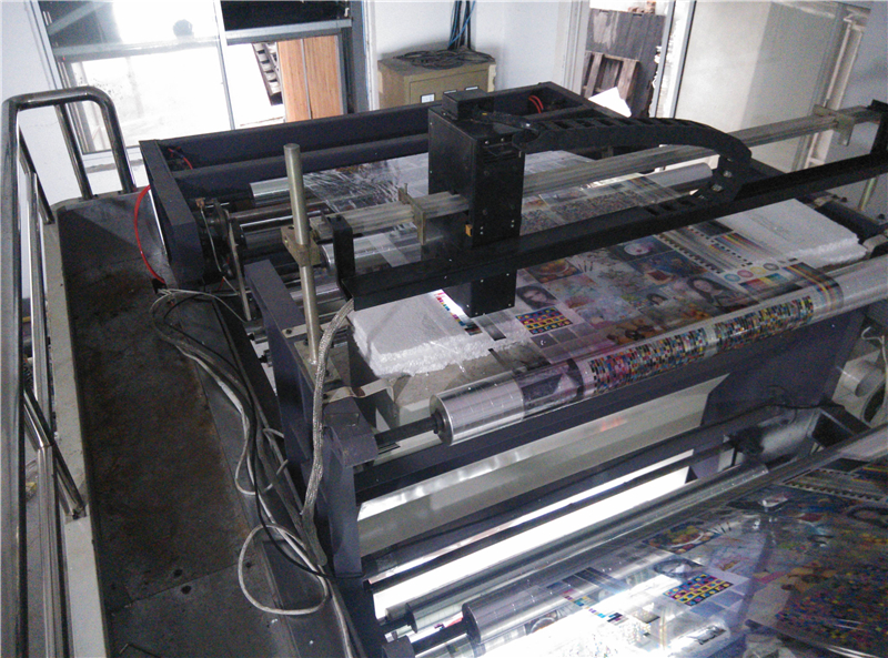 9 color 1200mm computer register and web video gravure printing machine