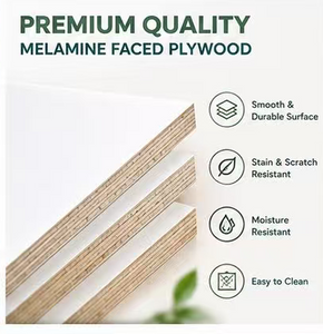 Elegant Style Melamine Plywood for Furniture