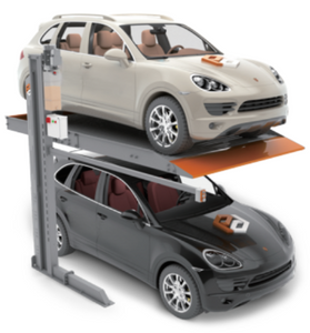 Best Price Commercial and Home Used 2 Level Car Parking Rack