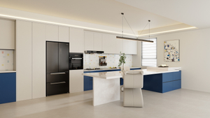 Fashion Style Wooden Home Furniture Color Design Complete Kitchen Cabinet