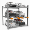 4 Post Car Parking Lift 6 Cars Storage Triple Car Stacker