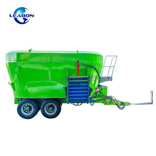 16m3 Vertical TMR Mixer PTO Type Animal Feed Mixing Machine Silage Feed Cattle Camel Fodder Mixer