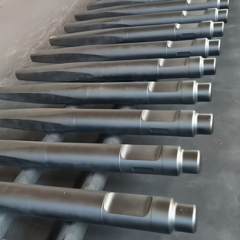 Hydraulic Rock Breaker Hammer Chisel Tool 40Cr 42CrMo Drill Rod