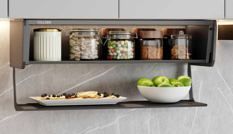 Modern Eco-Friendly Under Cabinet Space Capsule Storage Shelf for Small Kitchen