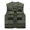 Multi-Pocket Breathable Mesh Tactical Fishing Hiking Safety Reflective Vest