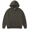 Fashion Unisex Oversized Maroon Fleece Pollover Hoodie