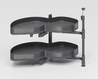 Kitchen Cabinet Swing Tray Corner Shelf Magic Corner Double Layers