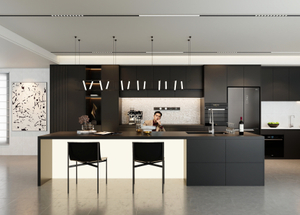 Luxury Style Customized Kitchen Decoration Popular Cabinet Design