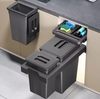 Best Price Kitchen Dustbin Pull Out Hidden Waste Bin for Cabinet