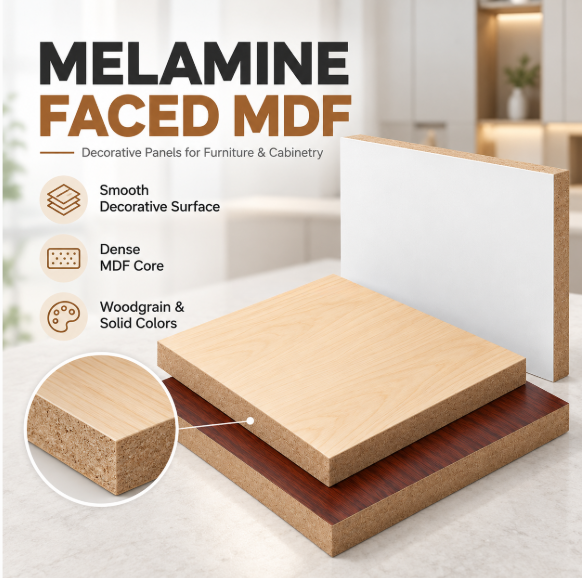 Good Quality FSC Certified/ EUDR Compliance for Beech MDF with Furniture