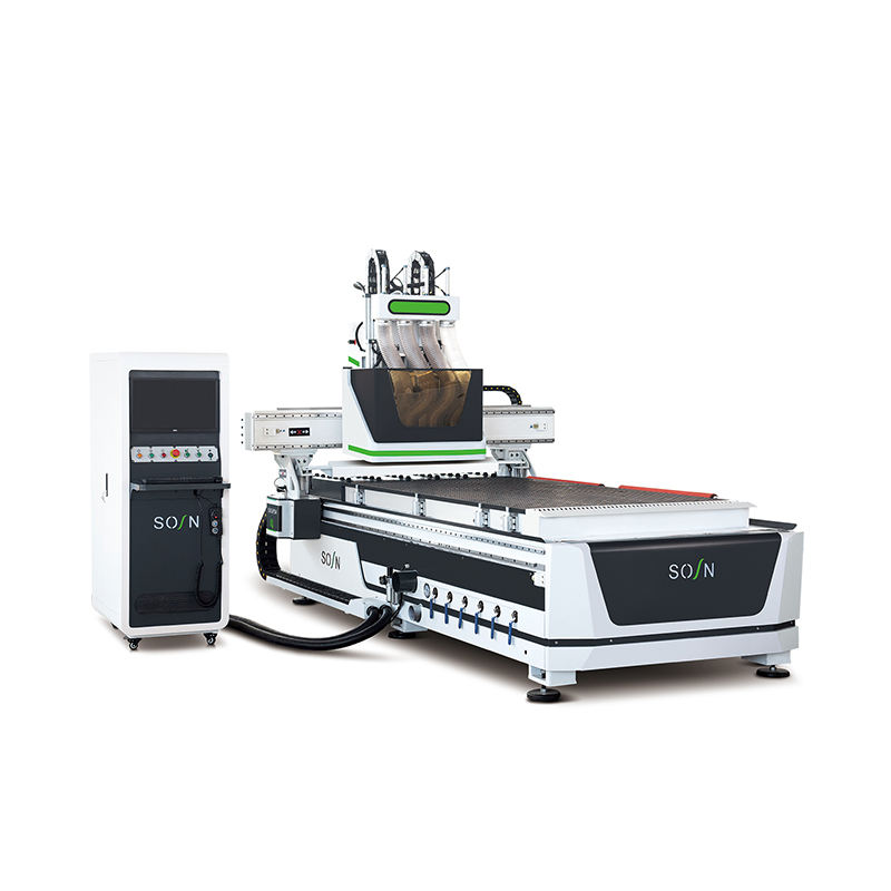 Wood CNC Router 1325 for Cutting, Drilling And Slotting The MDF Boards