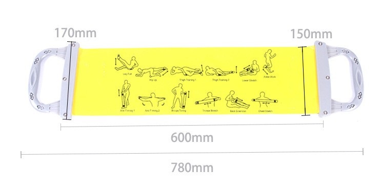 New Yoga Pedal Resistance Fabric Band with Handles