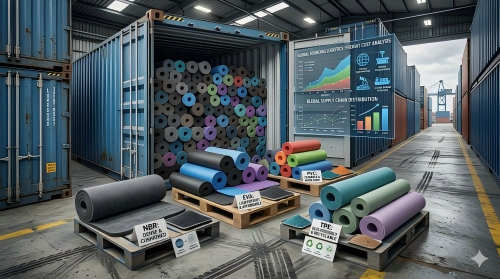 How Yoga Mat Materials Affect Shipping Costs and Import Profits