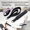 Yoga & Pilates Double-Loop Strap Set (2 Pack) | Reformer Straps for Flexibility & Strength Training OEM Supplier