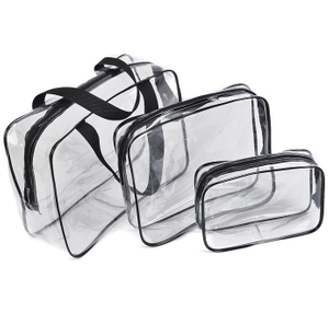 Waterproof Travelling Fashion Clear PVC Make Up Bag Cosmetic Bag