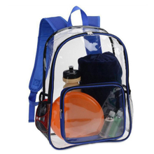 Customized Logo Plastic Transparent Waterproof PVC Bag Clear Backpack