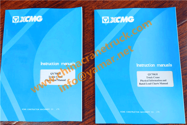 Customer Buy XCMG Crane Manual Books From Us