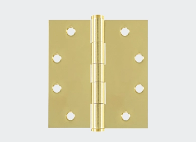 Solid brass hinges 