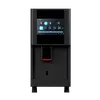 Máquina de hielo en forma de pepitas de 80 kg/24 h con pesaje inteligente y dispensador con pantalla táctil