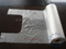 Roulis de double layer pour rouler le sac de gilet faisant la machine