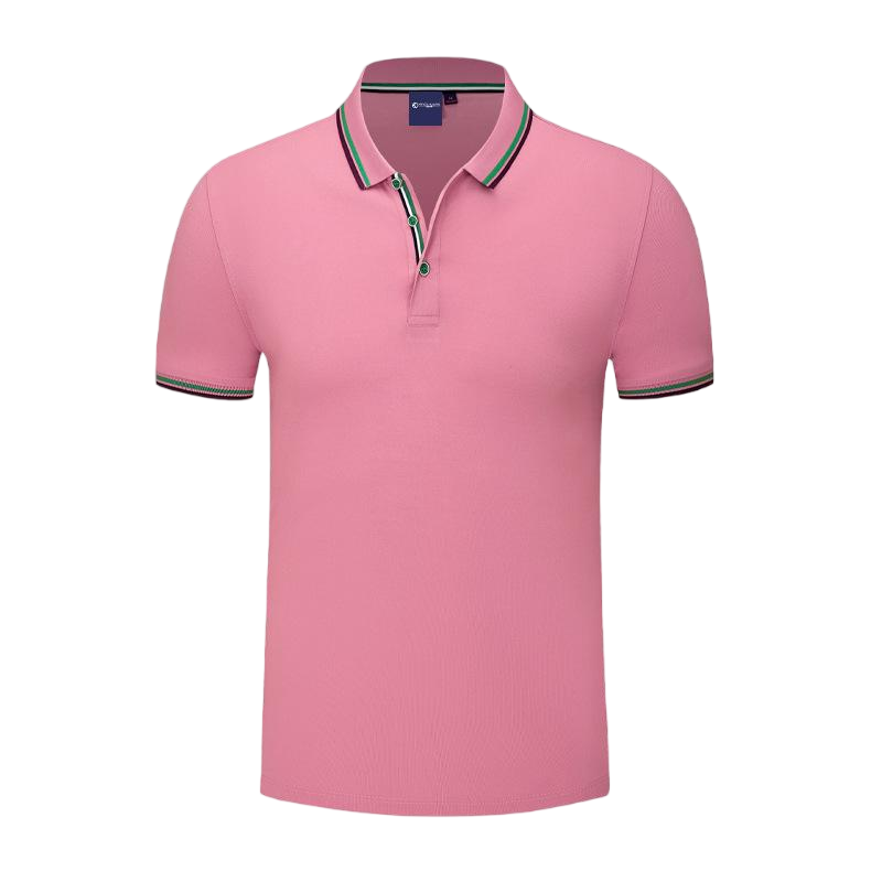 Wholesale Men Classic Business Polo Shirt Cotton Sports Tee