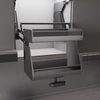Modern Kitchen Storage Accessories Steel Pull Down Basket