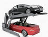 Smart Parking System Scissor Lift Platform 2 Car Stacker
