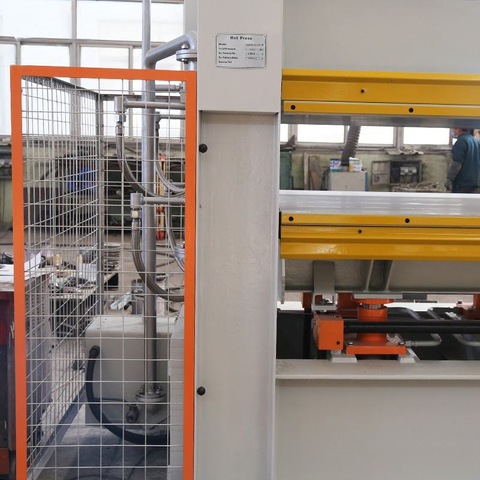 3 Laser Furniture Making Short Cycle Particle Board Hydraulic Melamine Auto Wood Panel Hot Heating Press Machine