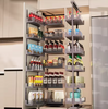 Space Saving Pantry Unit Basket Multi Tier Pull out Storage Rack