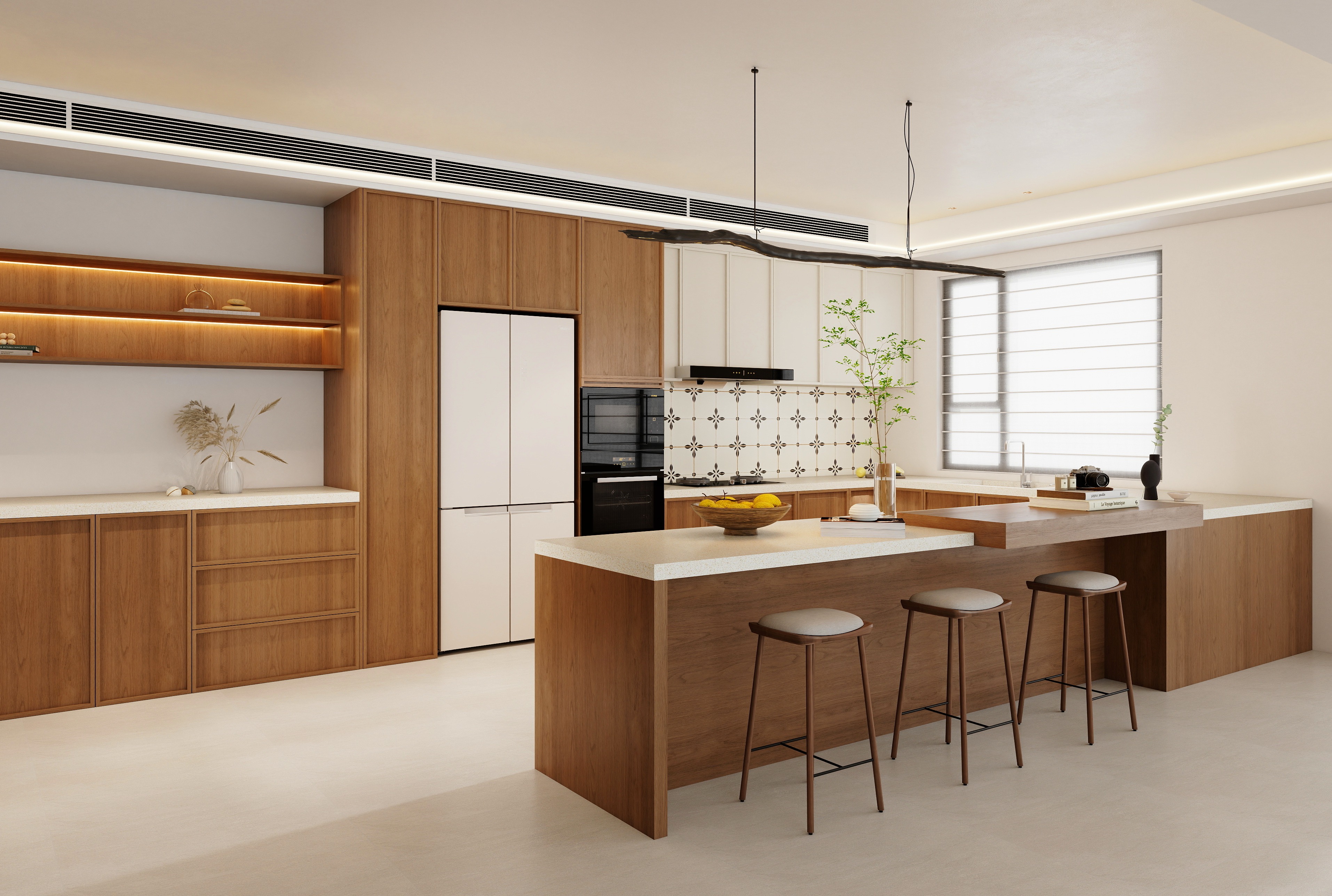 European Style Modern High Gloss Wall Cabinet Slim Tall Unit Narrow Corner Kitchen Storage Cabinet (MDF/PVC/Lacquer)