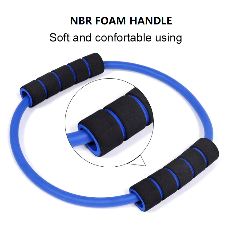 O shape resistance tube,resistance band,chest expander
