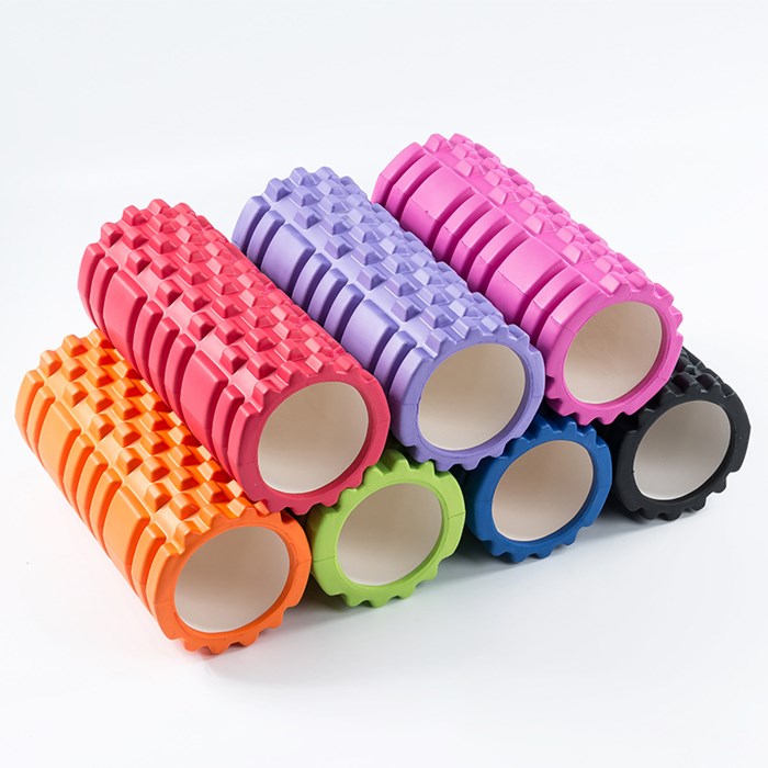 Fitness Massage Yoga Wheel Roller Column Eva Paint Foam Roller