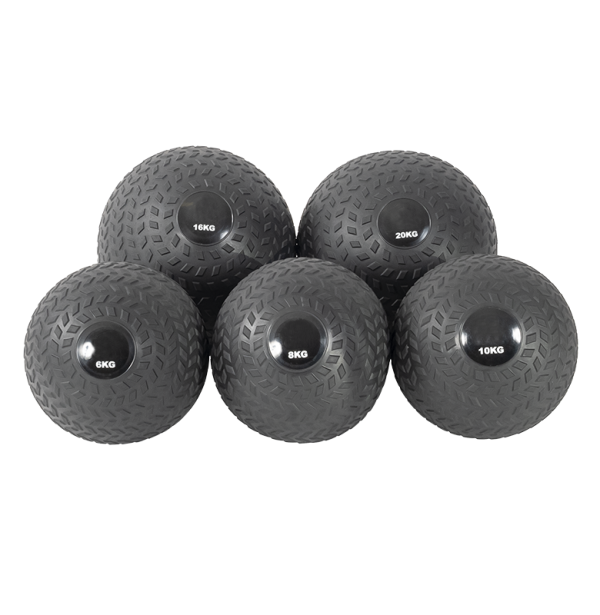 Customized heavy duty PVC Hard Rubber Cross fit sand filling Slam Ball