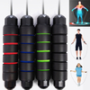 2021 Amazon Hot Selling Custom Logo Adjustable Home Gym Fitness High Speed Weighted Heavy Long Handle PVC Skipping Jump Rope