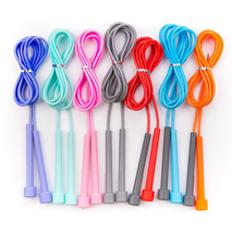 PVC Jump Rope 4mm 5mm 6mm Colorful Adjustable 3.05m Length Durable Fitness Training Skipping Rope