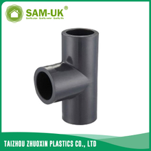 PVC que reduce el horario 80 ASTM D2467 de la te del tubo