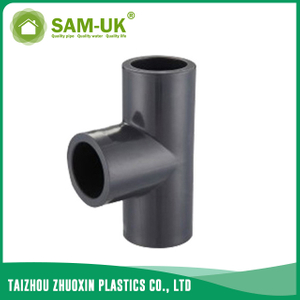 PVC que reduce el horario 80 ASTM D2467 de la te del tubo