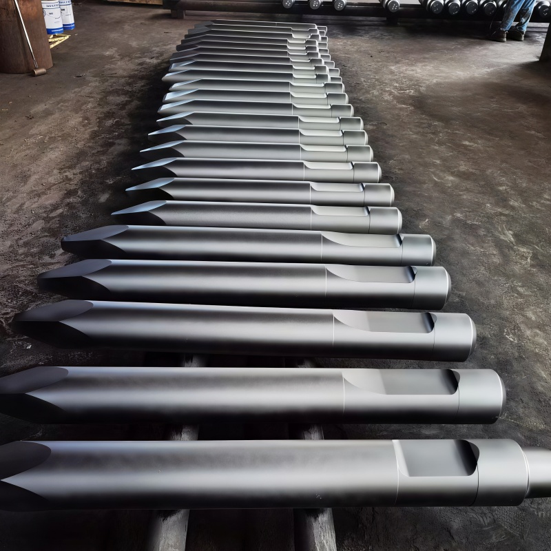 HB20G HB30G HB40G Chisel Drill Rod for Excavator Hydraulic Rock Breaker Hammer 