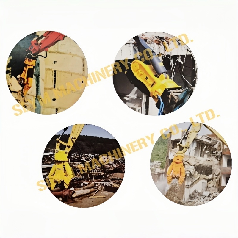 360 shear hydraulic pulverizer
