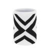 Purple & Yellow X-Pattern Sports Wristband for Athletic Support