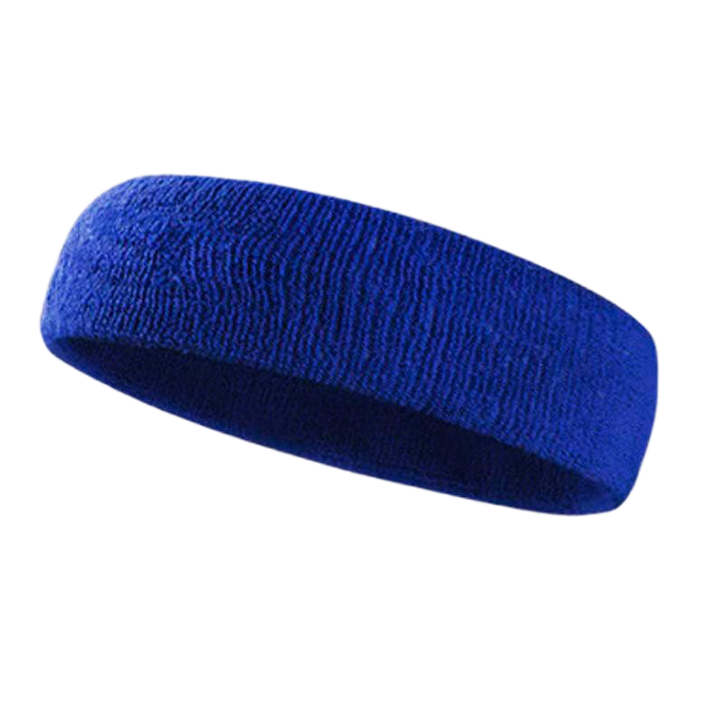 Custom Logo Soft Cotton Sports Headband for Sweat Absorption