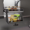 Modern Kitchen Storage Accessories Steel Pull Down Basket
