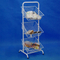 Supermarket Bulk Promotion Wire Stacking Basket Display Stand(PHY528)
