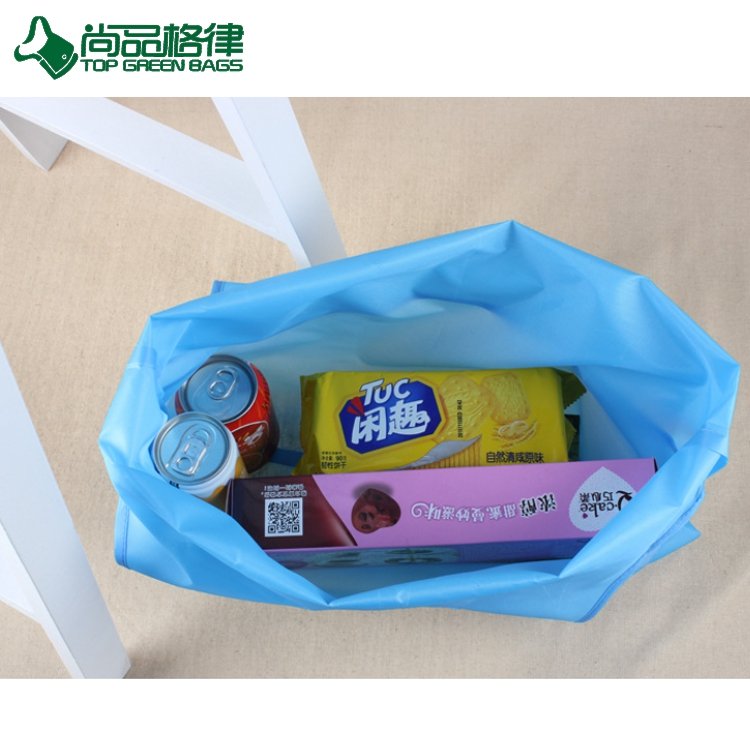 Wholesale cheap tote polyester shopping bag foldable tote shopping bag (TP-FB207)