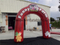 RB21047(3.5x3.5m) Inflatable Red Simple Welcome Arch For Funny Farm