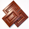 Experienced Customized Design Shaker Melamine Handle Kitchen Cabinet Doors