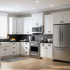 Kitchen Furniture Parts 18mm PVC Vacuum MDF Kitchen Cabinet Door